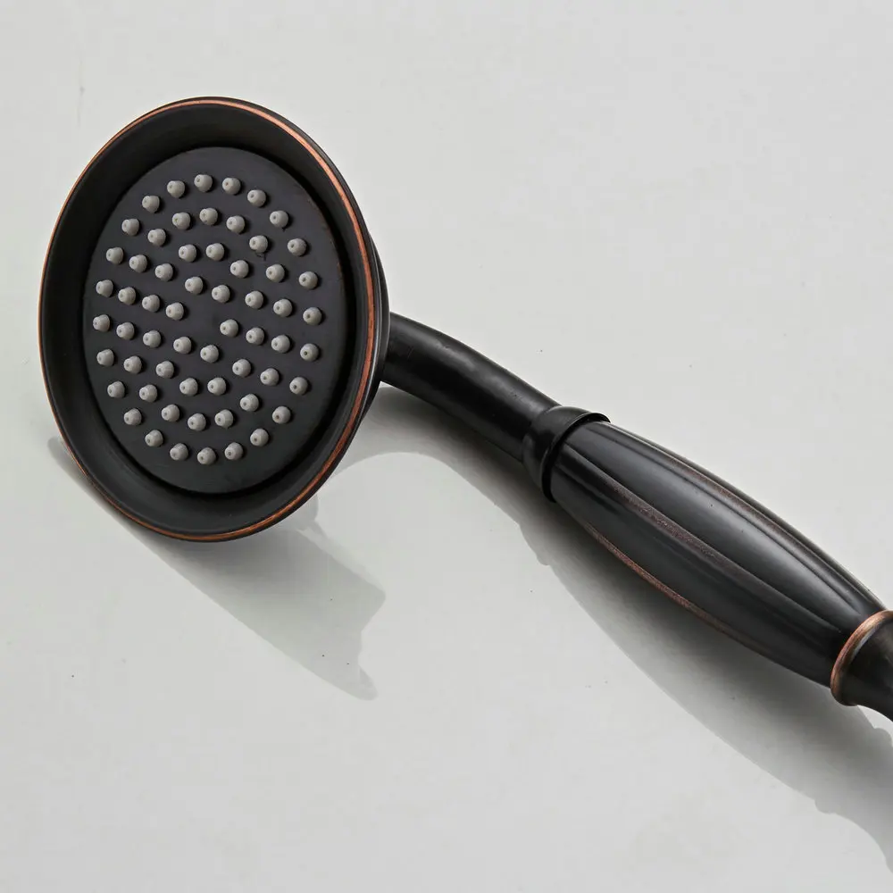 Beelee Душевая система Скрытая масляная прорезиненная бронза 3 функции шероховатый