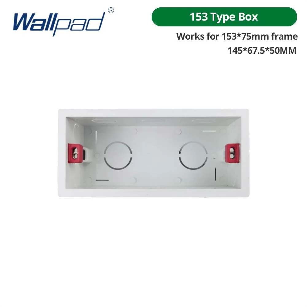

Wallpad DIY рамка для настенного модуля из закаленного стекла и нержавеющей стали