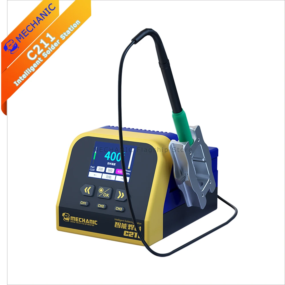 

Soldering Stations MECHANIC C211 Intelligent welding station HD digital display electric iron 2 Seconds Fast Heat Up Auto Sleep