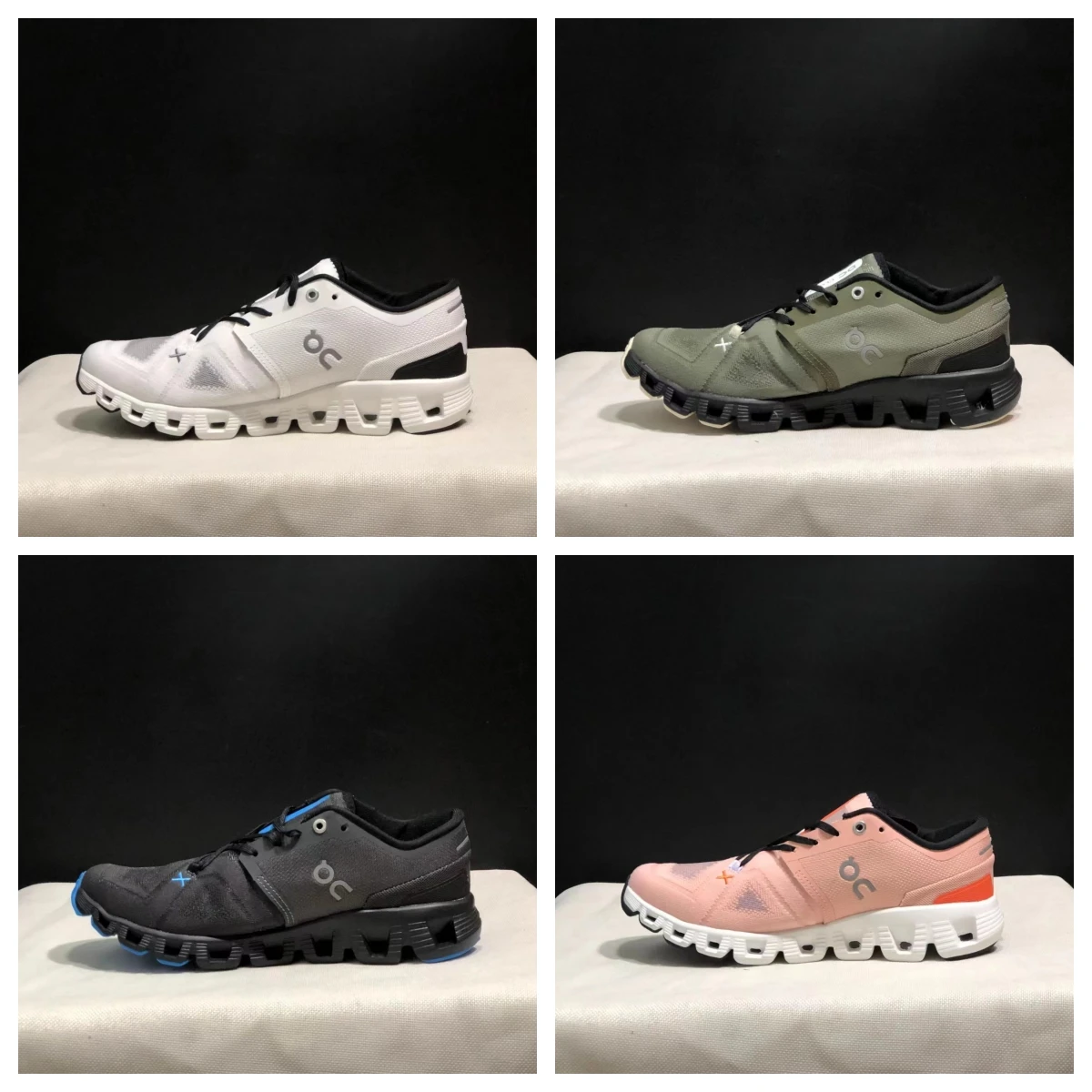 

Original Women Men On Cloud X 3 Sport Running Shoes New Breathable Anti Slip Cushioning Runner Sport Casual Outdoor Sneakers