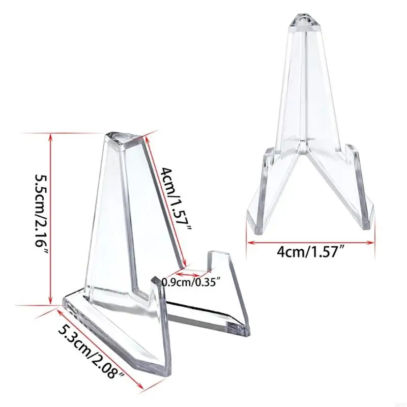 N84C 5pcs Акриловые подставки мини -дисплей монеты стойки стойка мольберта для мольберта (art.: 3920cc39ca342) - 3920cc39ca342