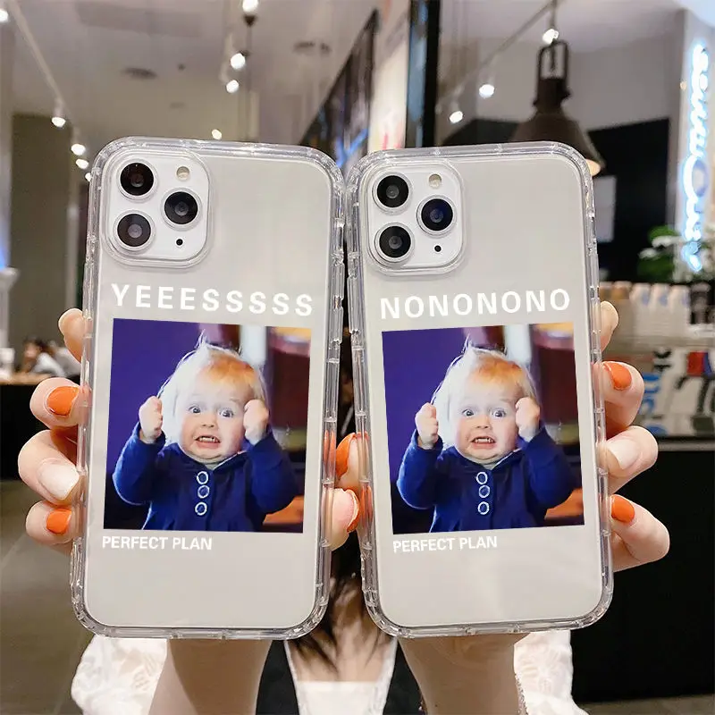 

Cases For iPhone13 Pro Max Mini 11 12 Pro Max X XR XS Max SE 2020 8 7 6 6S Plus Funny Countenance Girl Soft Silicone Cover