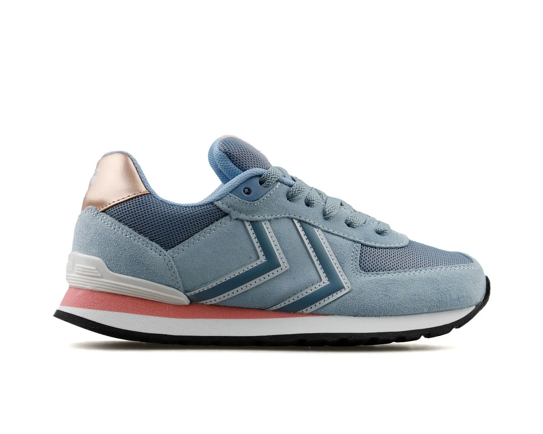 Hummel Original women's Sneakers Casual Sneakers Blue Color Casual Running Casual Walking Shoes Hmleightyone Sneaker