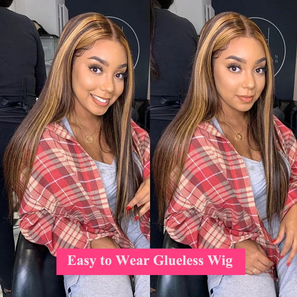 Прямые парики из натуральных волос 6x4 7x4