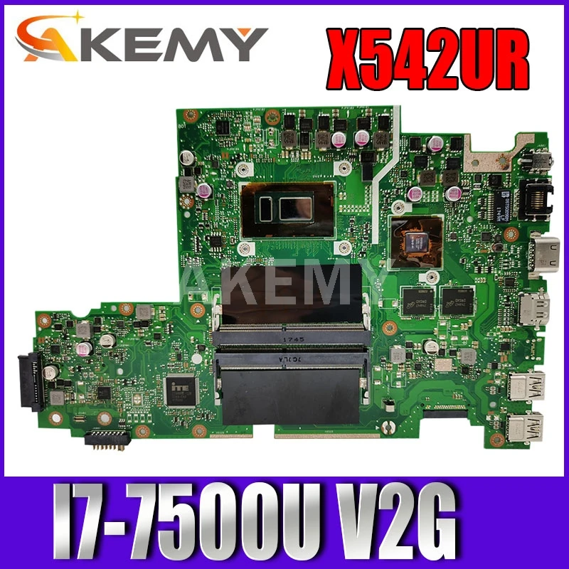 

Akemy Материнская плата ASUS VivoBook X542UQ X542UR X542UN X542UF X542U FL8000U материнская плата для ноутбука с фотографическим процессором (V2G)