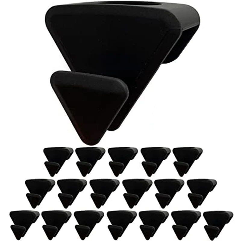 

18 Pcs New Clothes Hanger Connector Hooks Ultra Premium Hanger Hooks Clothes Hanger Create Up To 5X Closet Space, Black