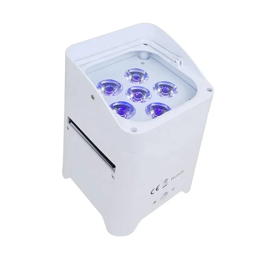 Лучшая цена!!! Умный DJ S6 светодиодный беспроводной DMX с питанием от батареи