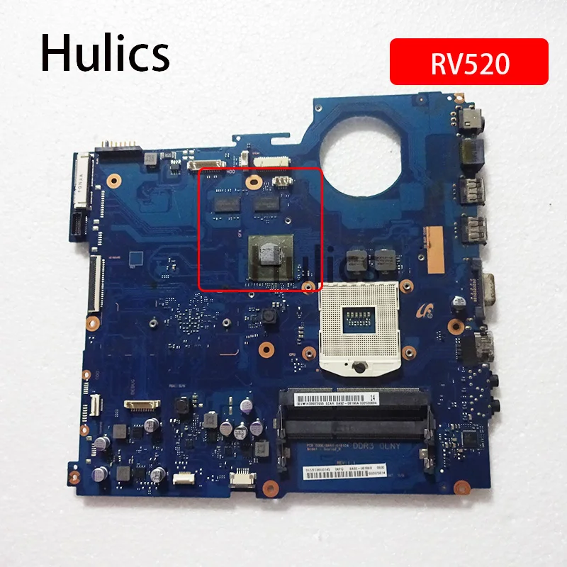 

Hulics используется для Samsung RV520 материнская плата для ноутбука HM65 DDR3 GPU BA92-08186A BA92-08186B BA41-01608A