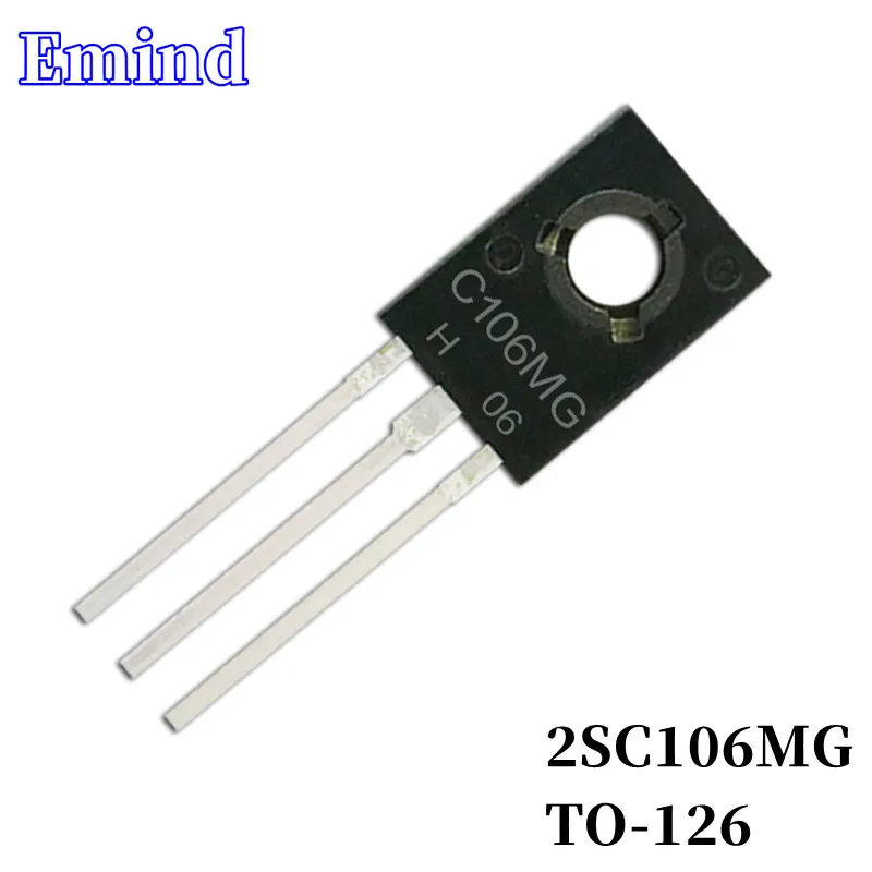 

10/20Pcs 2SC106MG C106MG DIP Transistor TO-126 Type PNP Bipolar Amplifier Transistor