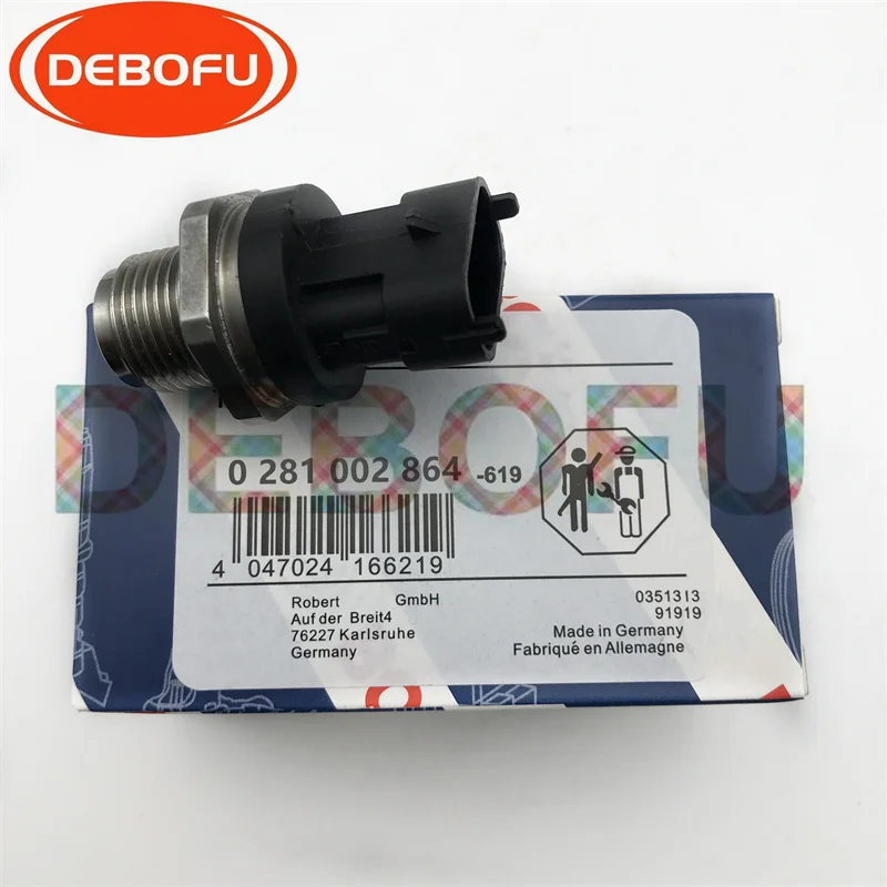 

0281002864 оригинальный датчик давления топливной рейки OEM 0281002864 AALFA RROMEO BRERA STILO LLANCIA DELTA