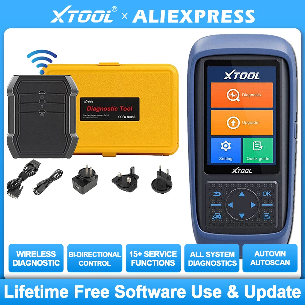 XTOOL A30Pro Bluetooth автомобильный диагностический инструмент полная система