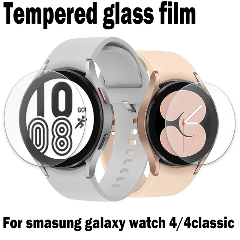 

Закаленное стекло для Samsung Galaxy Watch 4 40 мм 44 мм, защитная пленка для Galaxy Watch 4 Classic 46 мм 42 мм, 3 шт.