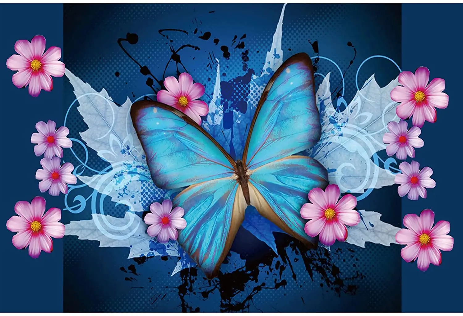 

Adult Jigsaw Puzzle 1000 Pieces Beautiful Butterfly Classic Puzzle Diy Kit Wooden Toy Unique Gift Home Decor