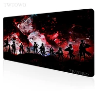 anime attack on titan mouse pad gaming xl custom home large mousepad xxl mousepads office soft anti slip pc mice pad