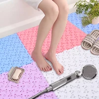 1246pcs bath mats non slip bathroom carpet square pvc area rugs for kitchen floor mat shower room carpet toilet footpad 2025