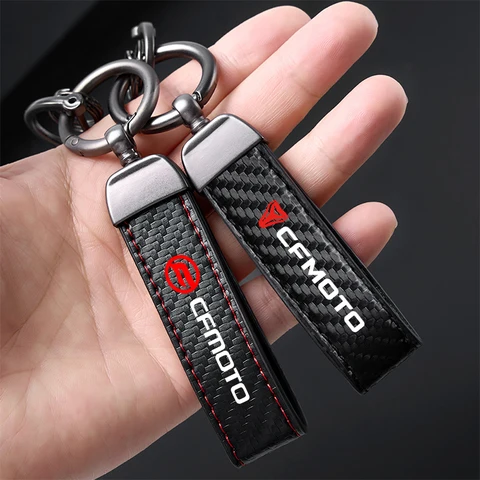 Брелок для ключей CFMOTO CF650 650NK 400NK 250NK 400GT из углеродного волокна