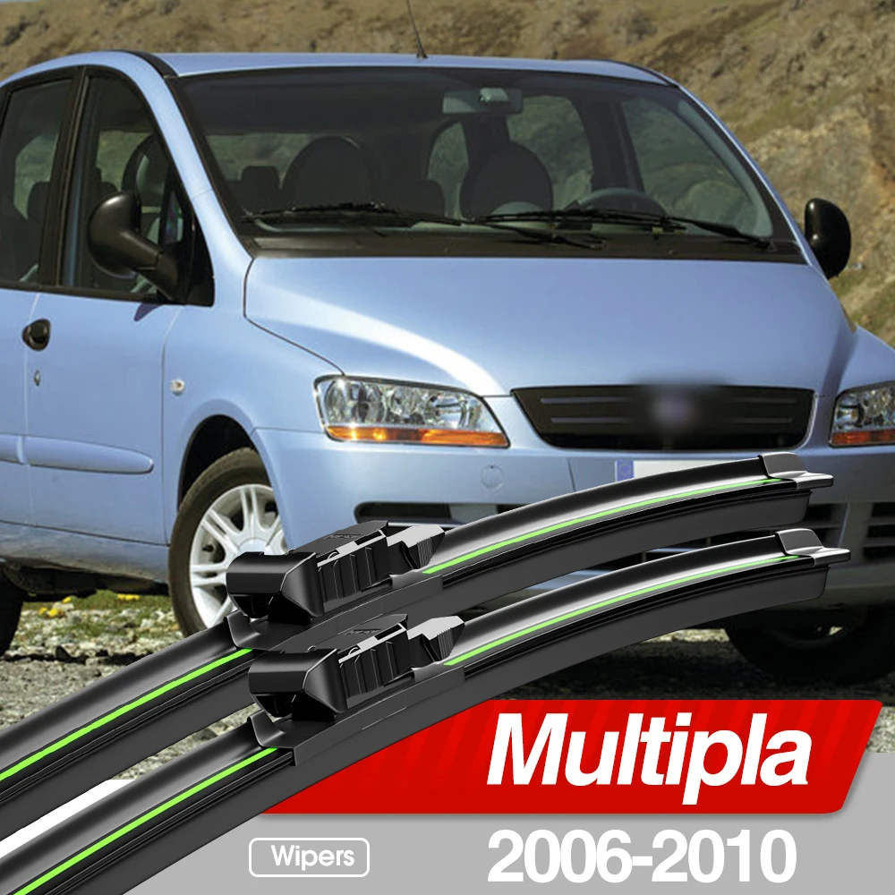 Щетки стеклоочистителя для Fiat Multipla 2006-2010 2 шт. аксессуары лобового стекла 2007 2008 2009