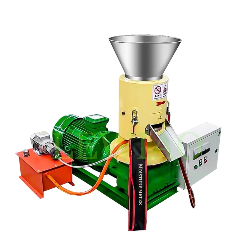 

60-80KG/Hour Animal Feed Wood Fuel Pellet Machine 380v