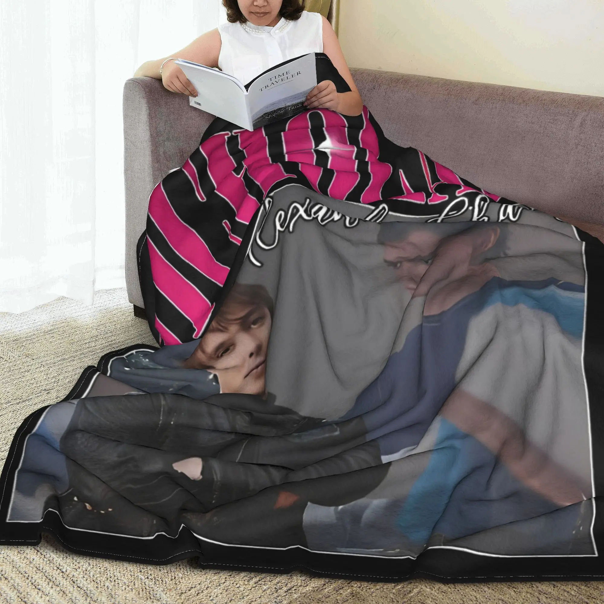 Ретро Николас Чавес актер вязаное одеяло Фланелевое супер мягкое покрывало для