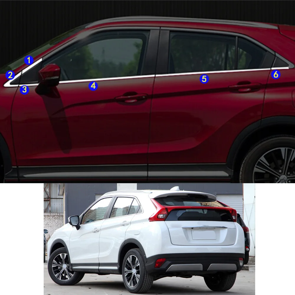 

Наклейка на автомобиль для Mitsubishi Eclipse Cross 2017 2018 2019 2020