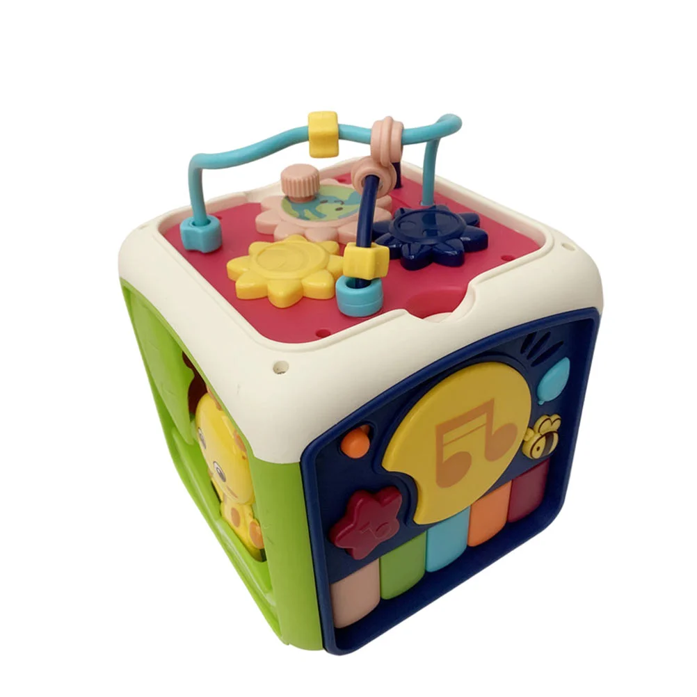 

1pc Multi-sided Children Shape Learning Colorful Baby Hand Knock