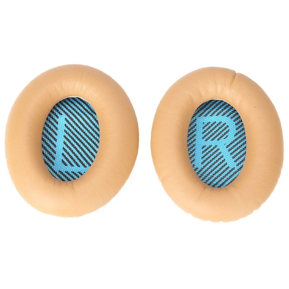 

Replacement Earpads Ear Pad Foam Ear Pad Memory Foam Replacement Ear Cushion for Bose,AE2-W headphones. Khaki&blue