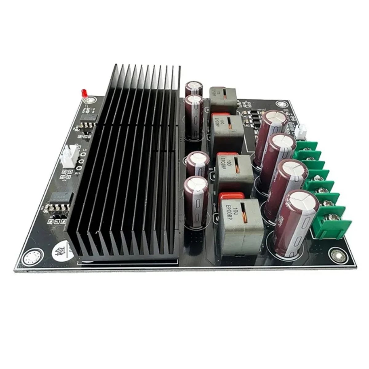 Фото SAMP-200 HIFI двухъядерный TPA3255 плата стереоусилителя 2-канальный 600 Вт + 600 Вт цифровой усилитель мощности класса D TL072 OP AMP №2