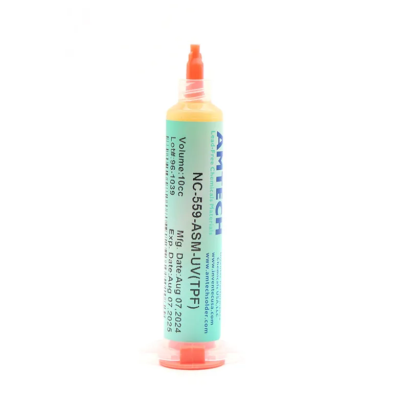Фото Импортная паяльная паста BGA NC-559-AS-UV/RMA-223-UV, паяльное масло, флюс для пайки №1
