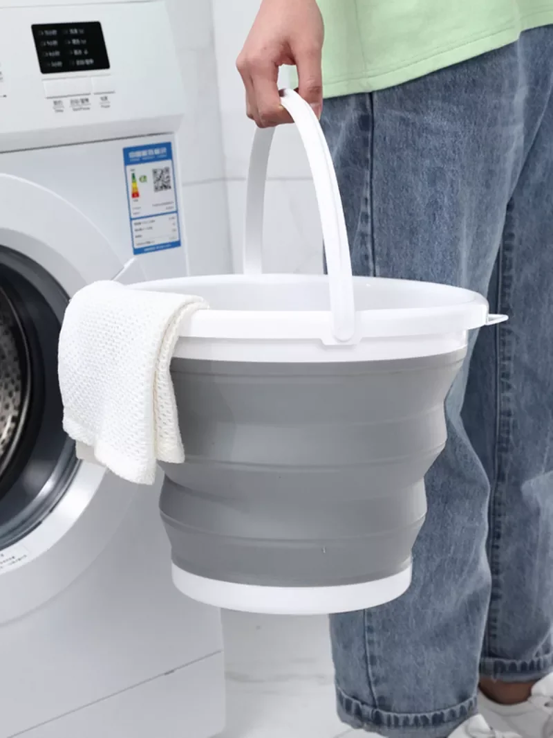 

NEW 3-10L Collapsible Bucket Portable Folding Bucket Silicon Car Washing Bucket Outdoor Fishing Travel Camp Bucket Household Sto