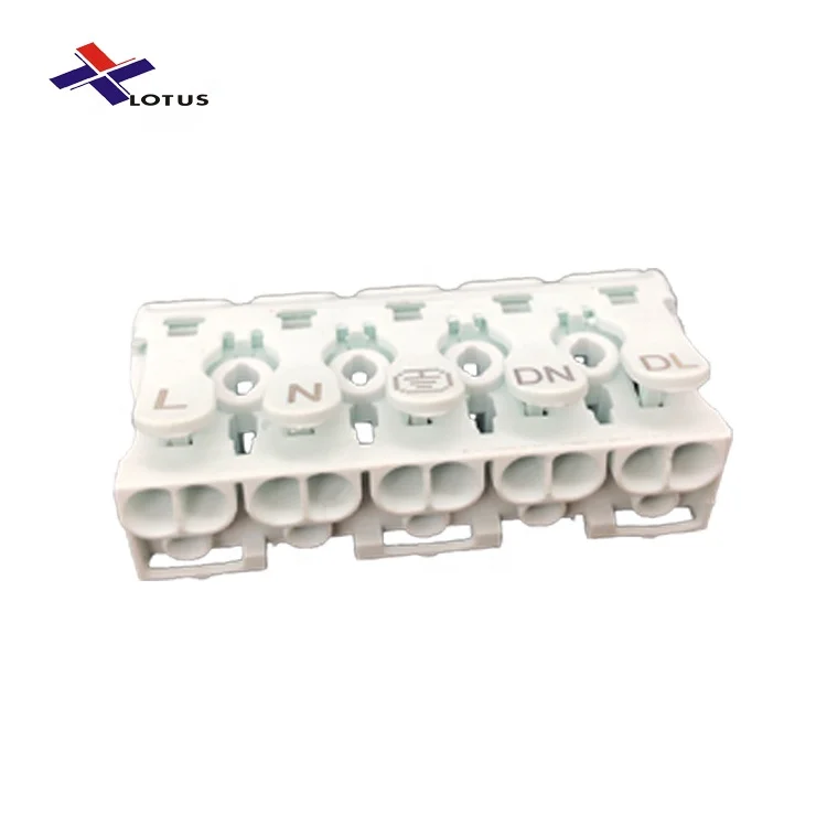 

KB18-5P 20-14AWG 400pcs push button without the screw terminals Factory direct wire connector pin with factory price