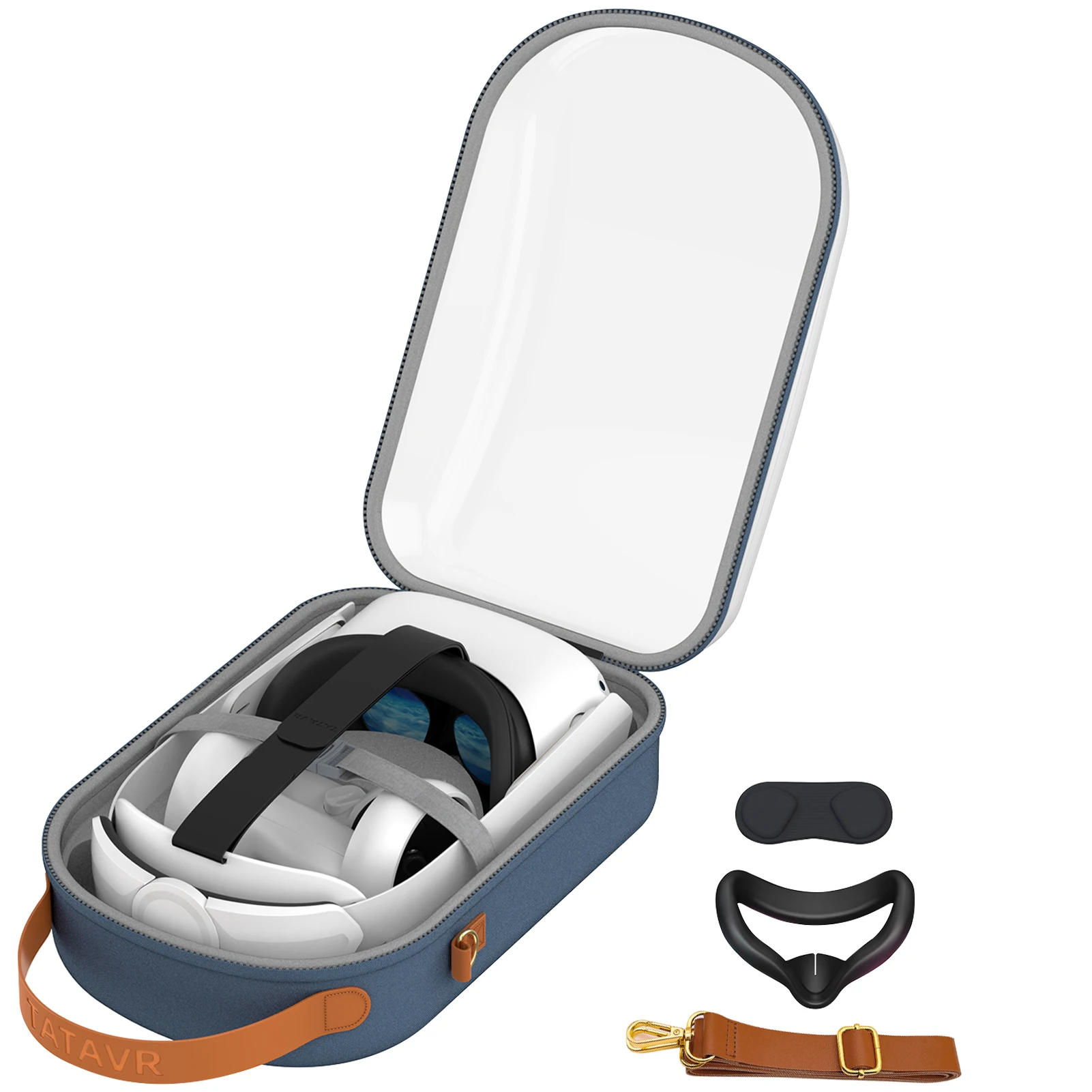 

For OculosQuest 2 VR Glasses Travel Storage Bag Case EVA Storage Bag For OculusQuest 2 Shockproof Portable Carrying Case