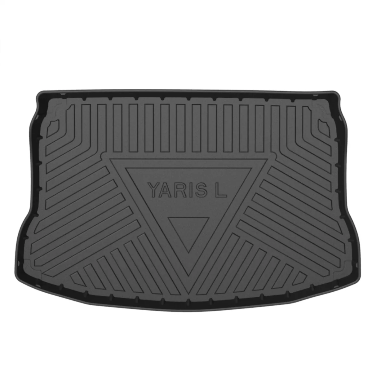 

Для Toyota YARIS L 2014-2020 2021 2022, резиновый коврик для багажника, коробка для хранения автомобиля из ТПЭ, водонепроницаемый коврик для заднего багажника