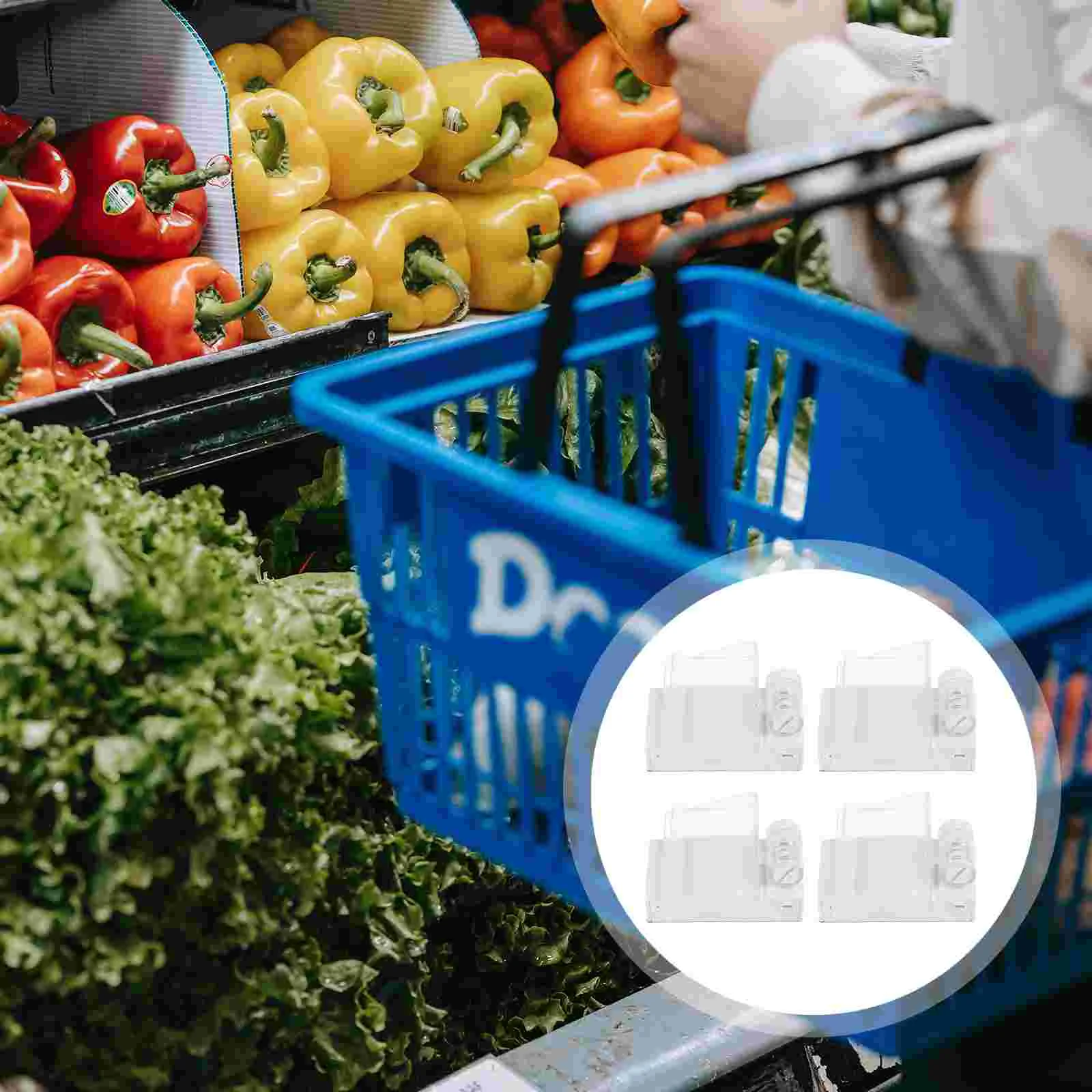 

4 шт. магнитный держатель знаков, рекламный дисплей, зажим, ярлык, подставка