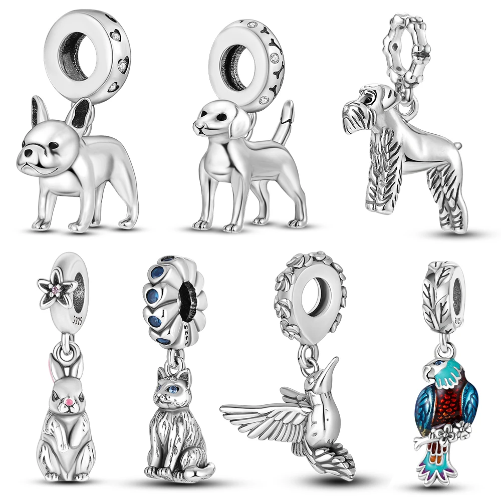 

Бусина-Шарм «Щенок» для браслета из серебра 925 пробы