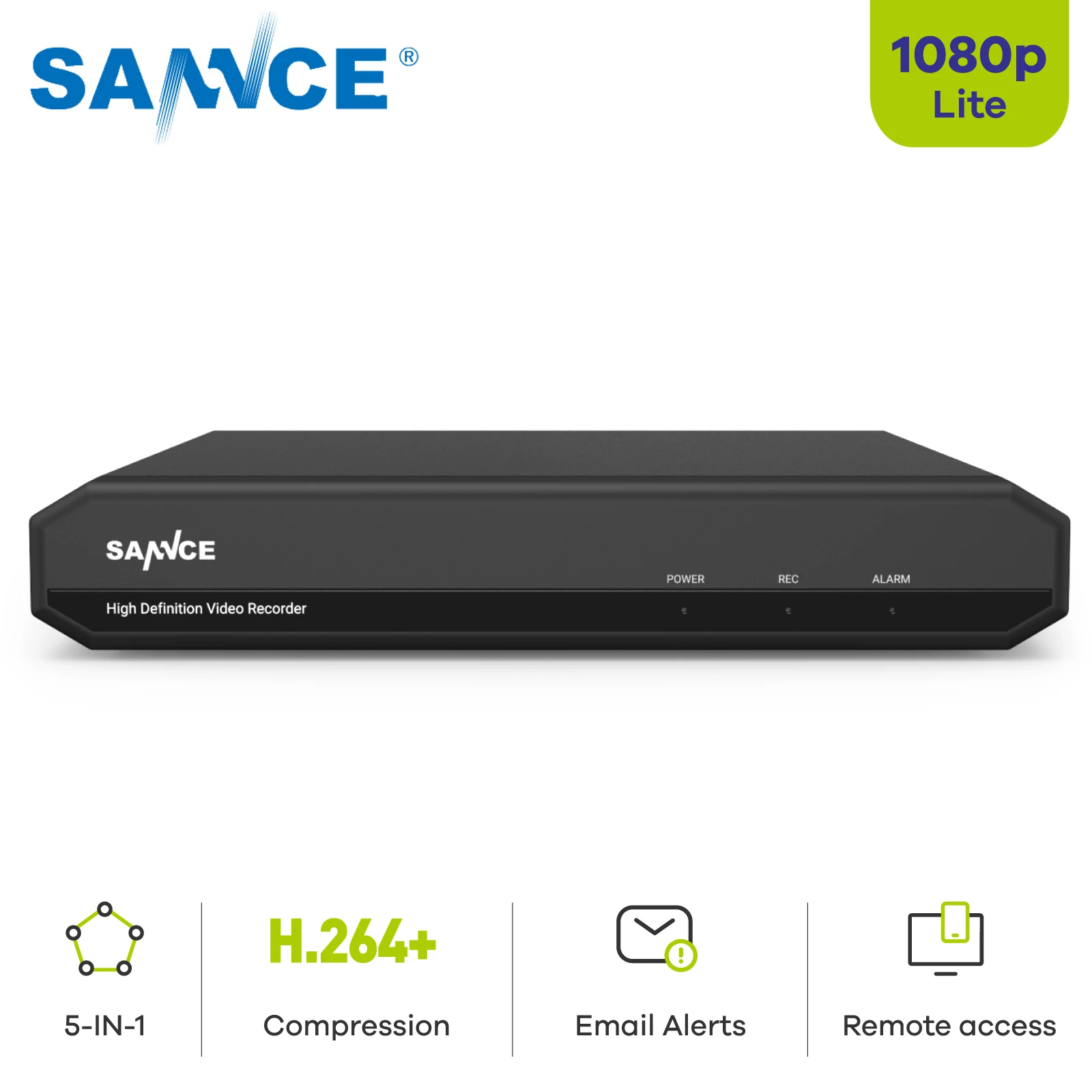 SANNCE 4/8/16 Channel Digital Video Recorder Full 1080N CCTV DVR H.264 1080P Output 4ch CCTV Surveillance DVR