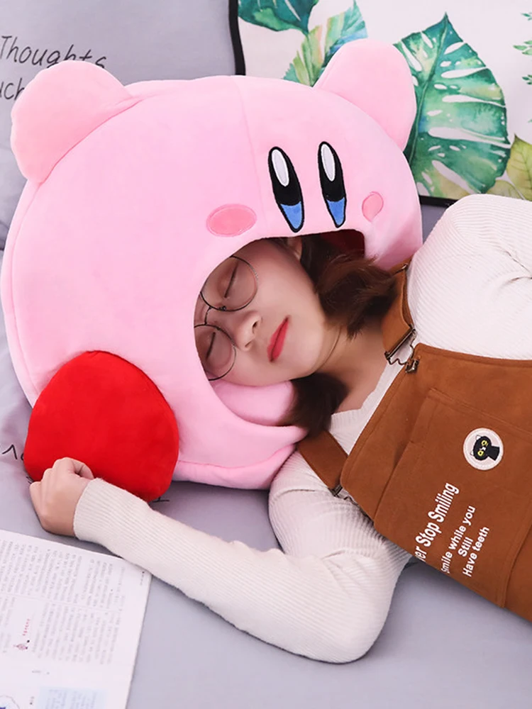 Лучшие игры периферийная плюшевая кукла Kirby забавная Подушка для сна мягкое