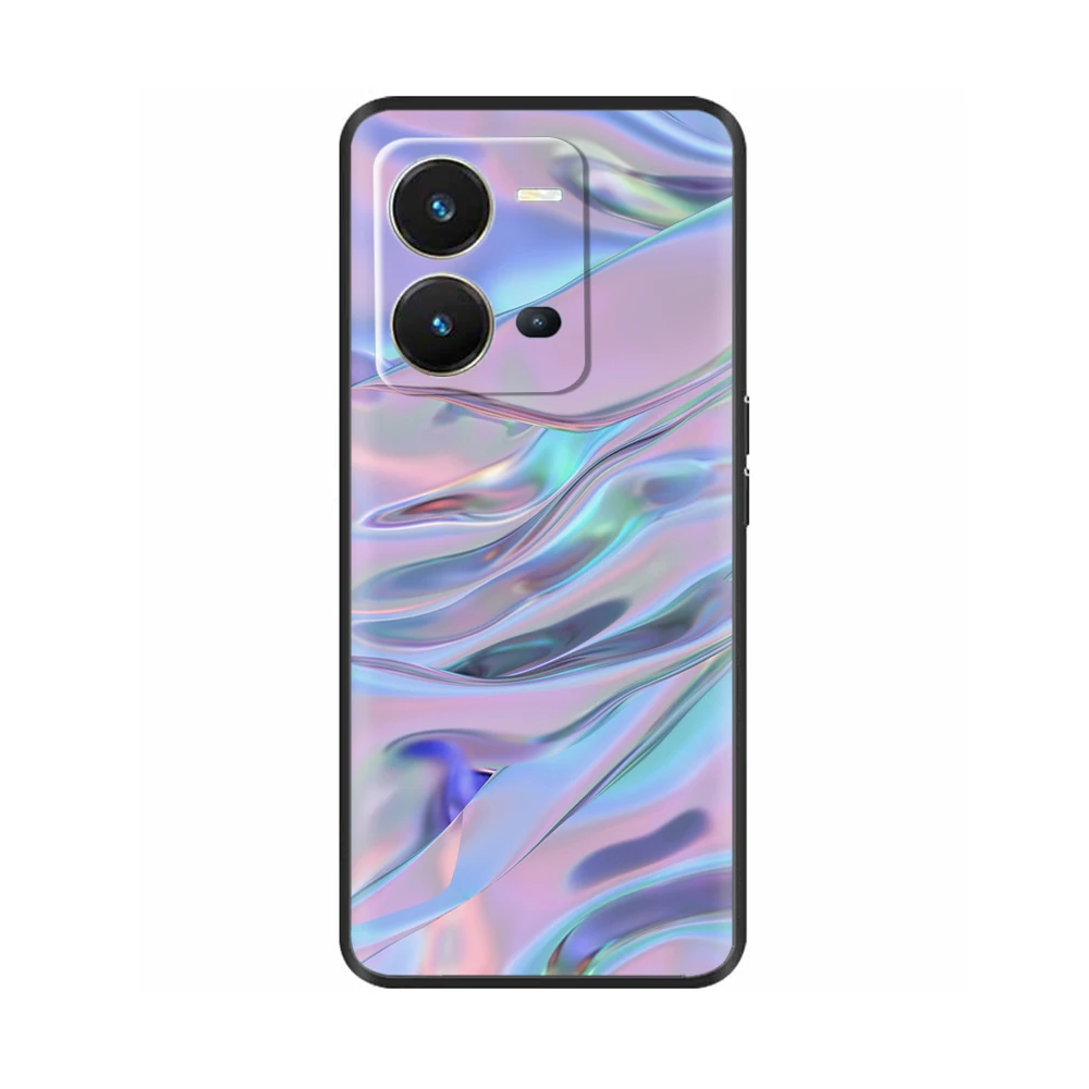 Фото Противоударный силиконовый чехол для Vivo V25, V25 Pro, 4G, черный чехол из ТПУ №2