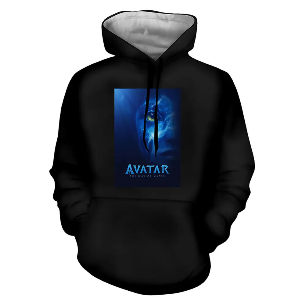 

Толстовка Аватара для косплея, толстовка с капюшоном с 3D принтом, уличный пуловер унисекс