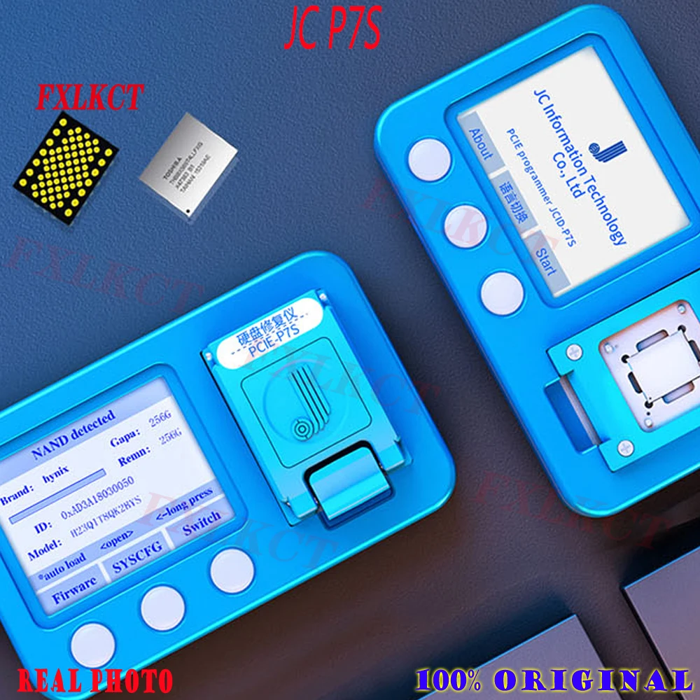 Ремонтный программатор JCID JC P7S NAND BGA70 для iPhone 5SE-7P lPAD 5-7 Syscfg, погрешность считывания и записи (art.: 3920bc94ca6aa) - 3920bc94ca6aa