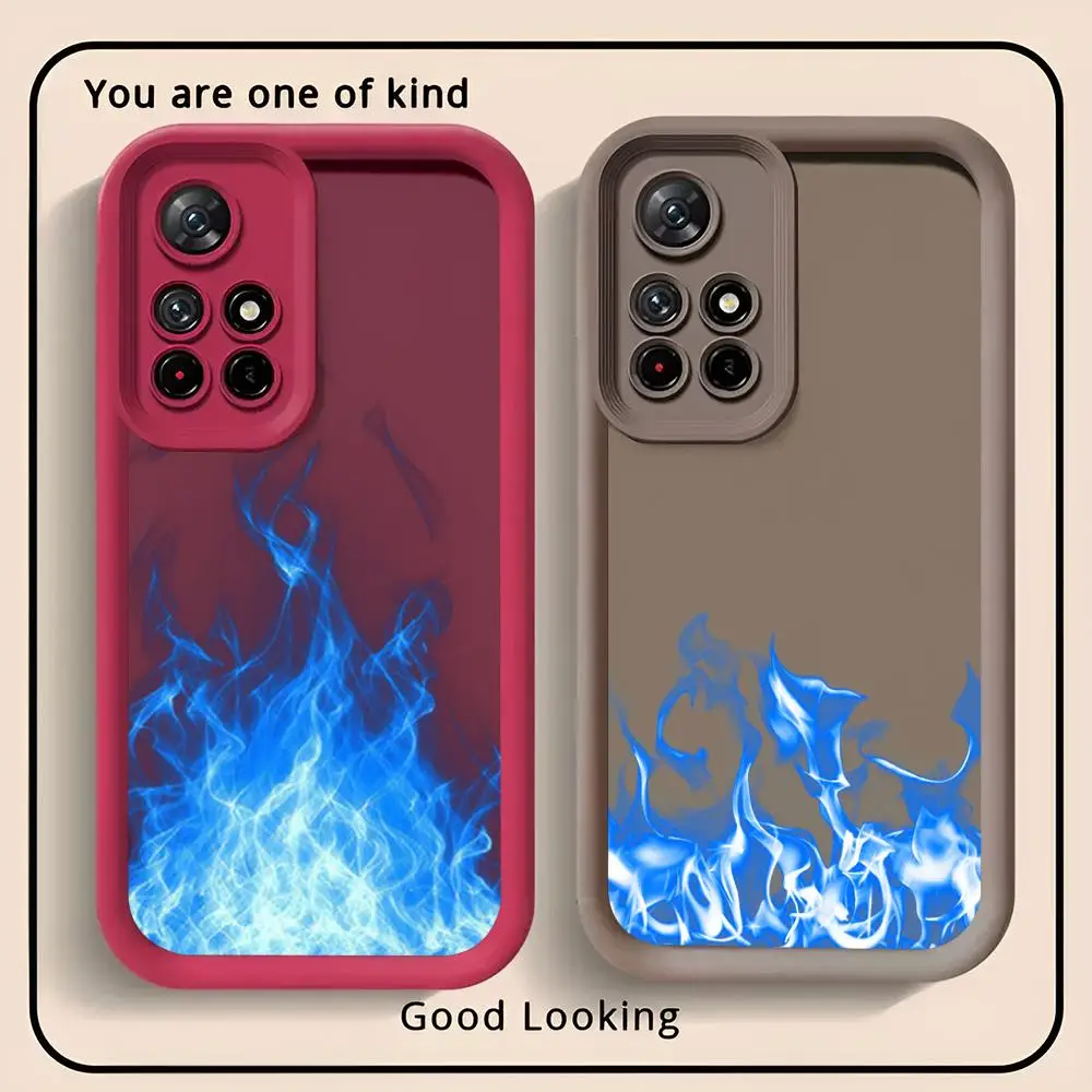 Синий чехол для телефона F-Fire с лестницей Redmi 10 13 Note PRO 13C 4 5G/Xiaomi 14 T POCOX3 5