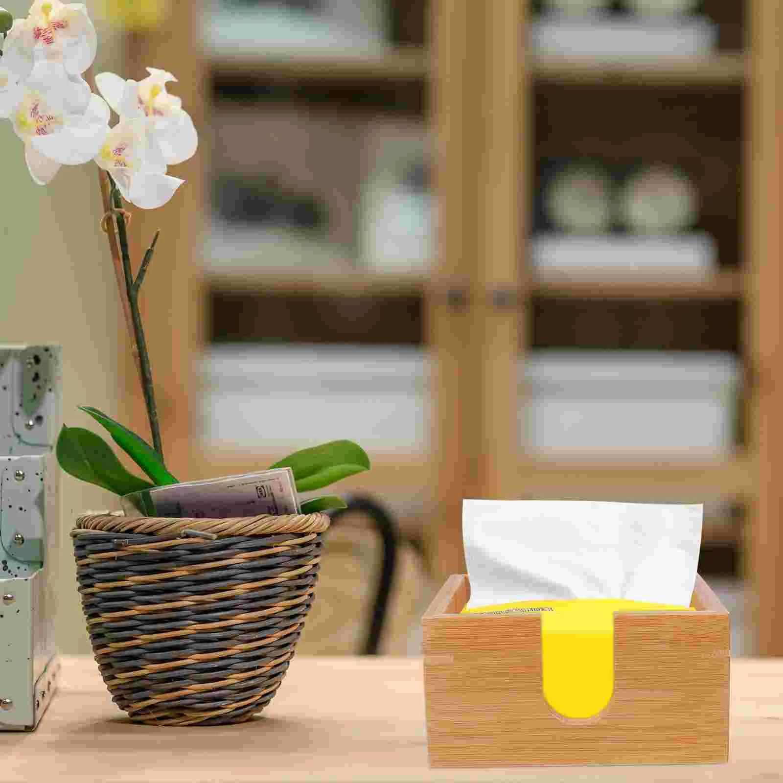 

Napkin Storage Box Modern Holder Toilet Tank Desktop Tissue Dispenser Guest For Bathroom Holders Dinner Table Decor Napkins