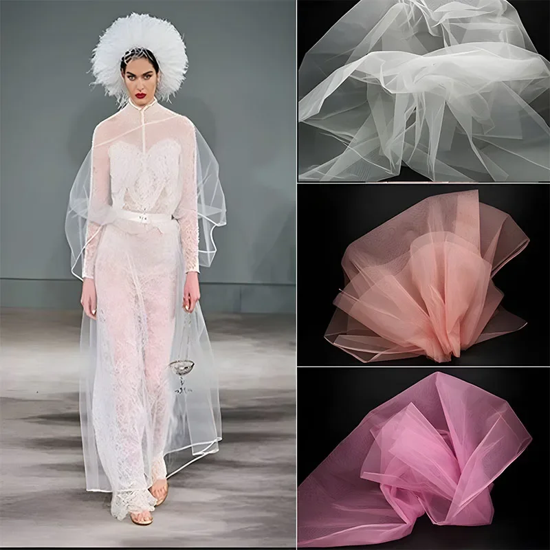 Прозрачная тюлевая ткань для моделирования одежды сделай сам ручная работа