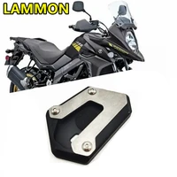 for suzuki v strom 650xt v strom650 dl650 2004 2020 motorcycle accessories cnc aluminium side stand foot stand