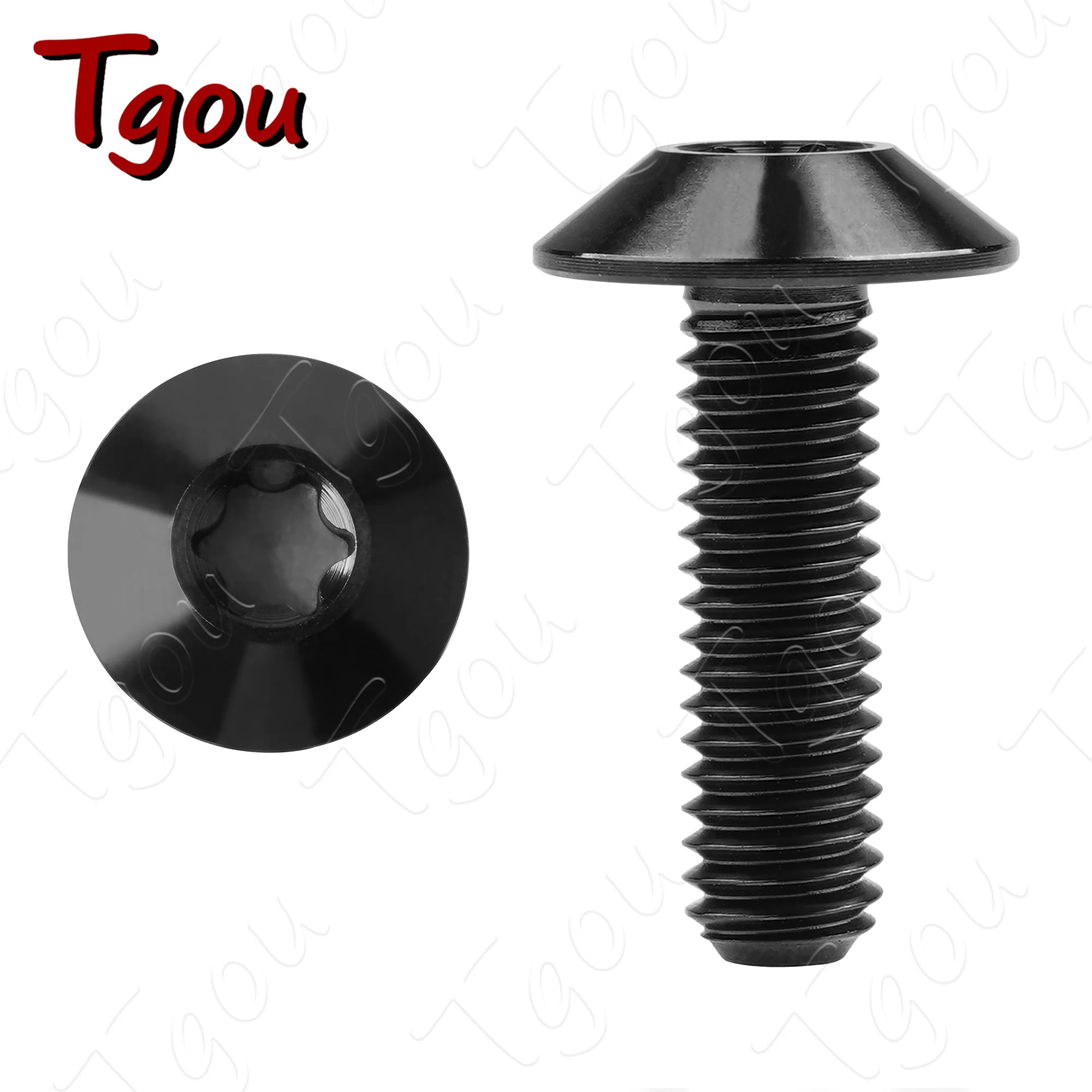 

Титановые болты Tgou M4 M5x10/12/15/20/25 мм, винты с головкой Torx T25 для деталей велосипеда и мотоцикла, аксессуары