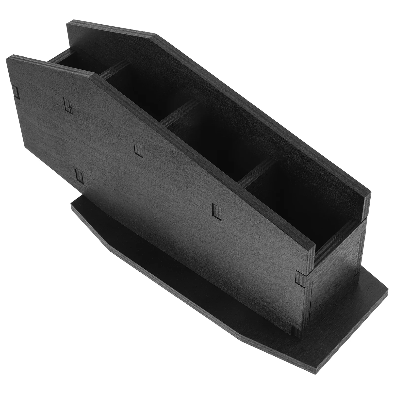 

Pen Holder Office Halloween Decoration Wooden Desk Accessories & Workspace Organizers