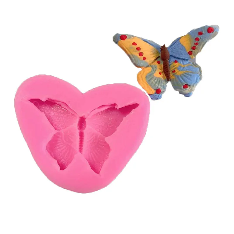 

Butterfly Shaped Liquid Silica Gel Mold Sugar DIY Soft Clay Gypsum Decoration Modeling Tool