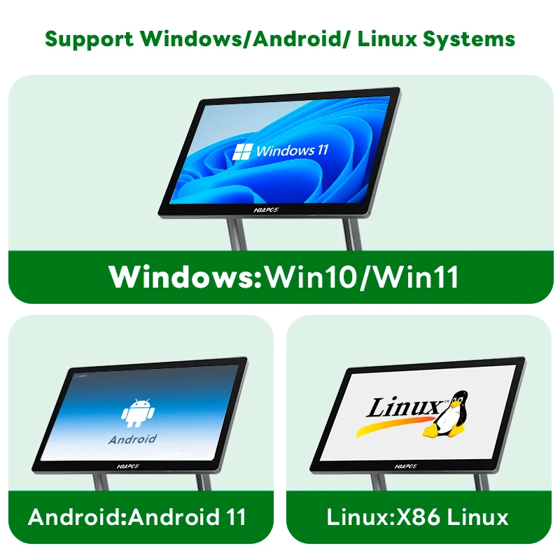 Фото POS-система для кассовых аппаратов с сенсорным экраном, новая модель N95/i3/i5, процессор, 4G/8G ОЗУ, 128G/256G SSD, для ATV и UTV №4