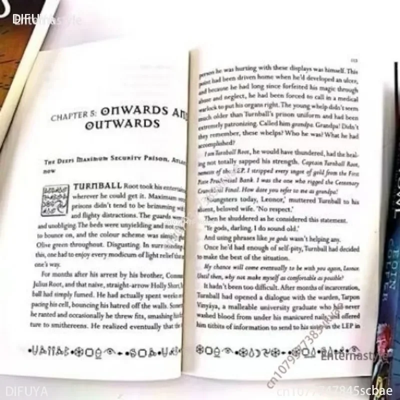 Artemis Fantasy Adventure Series 8 том английский оригинальный роман Fowl совершенно новая версия