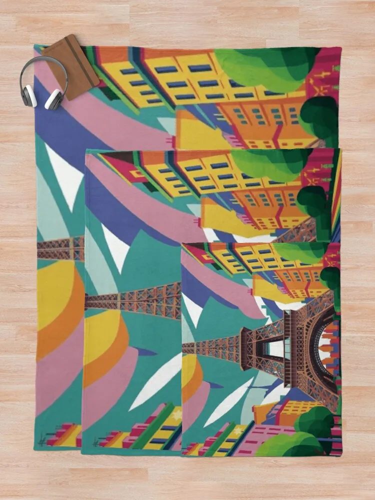 Красочное одеяло для эфилаза пляжное однополярное дивана-кровати