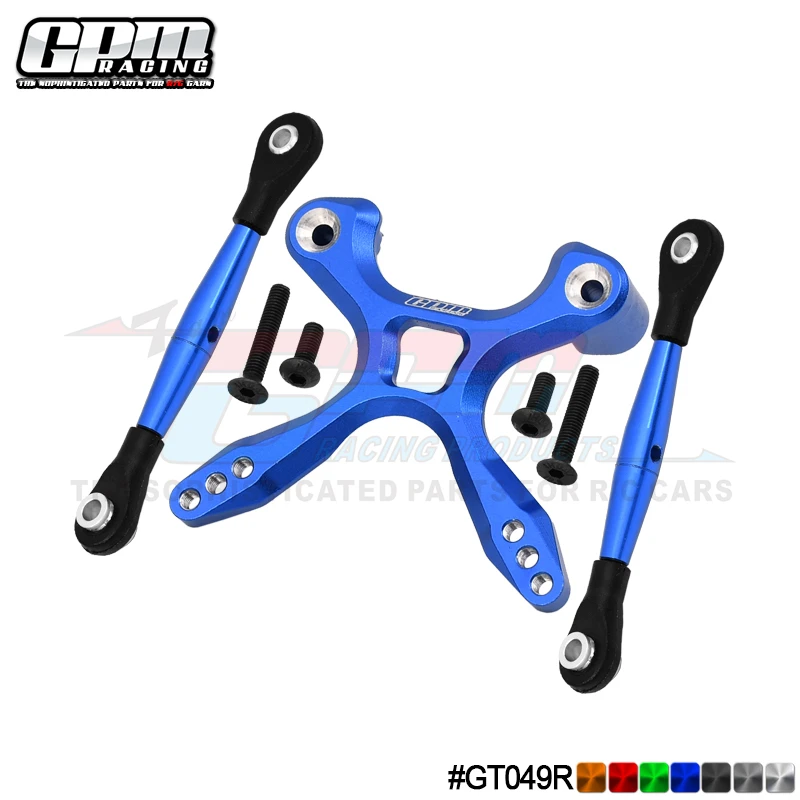 Алюминиевые задние рулевые тяги GPM со стабилизатором для TRAXXAS 1/10 Ford GT 4-Tec 2.0